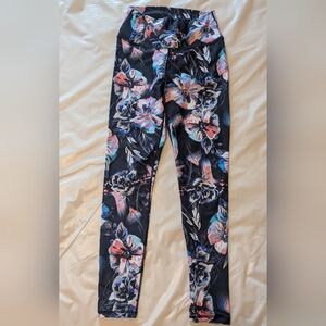 Fabletics Multicolor Floral Leggings